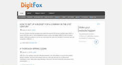 Desktop Screenshot of digitfox.com